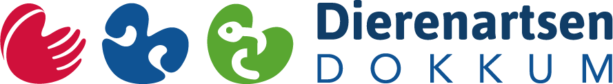 Logo Dokkum Dierenartsen kleur lang
